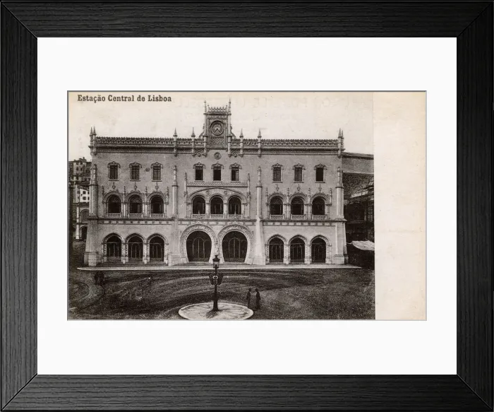 Framed Print : Central Station, Lisbon, Portugal Framed Print : Central Station, Lisbon, Portugal