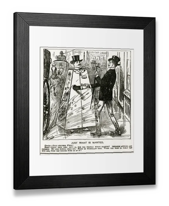 Framed Print : Protective wear 1886 Framed Print : Protective wear 1886