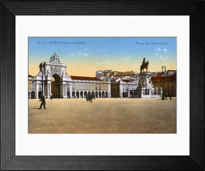 Framed Print : Praca do Comercio, Lisbon, Portugal Framed Print : Praca do Comercio, Lisbon, Portugal