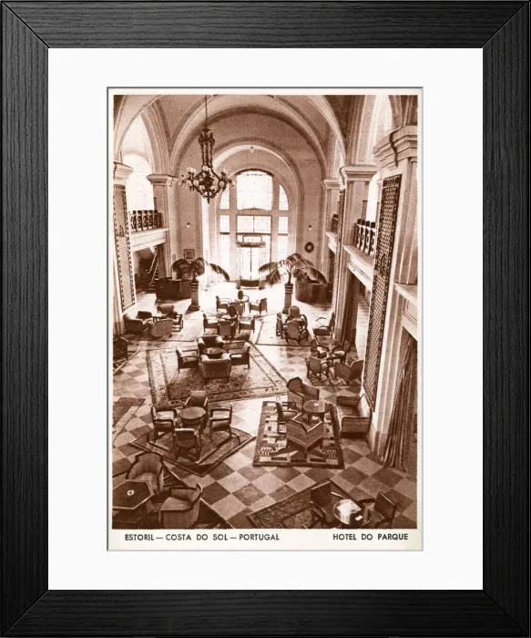 Framed Print : Hotel do Parque, Estoril, Cascais, Portugal Framed Print : Hotel do Parque, Estoril, Cascais, Portugal