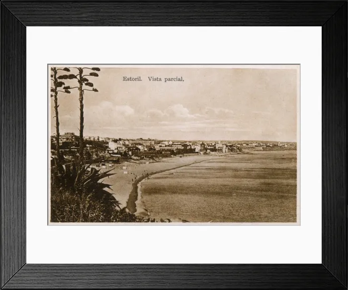 Framed Print : General view of Estoril, Cascais, Portugal Framed Print : General view of Estoril, Cascais, Portugal