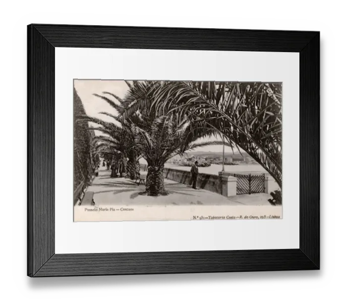 Framed Print : Passeio Maria Pia, Estoril, Cascais, Portugal Framed Print : Passeio Maria Pia, Estoril, Cascais, Portugal
