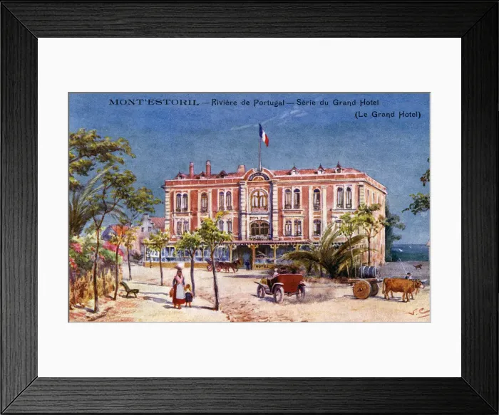 Framed Print : Grand Hotel, Estoril, Cascais, Portugal Framed Print : Grand Hotel, Estoril, Cascais, Portugal