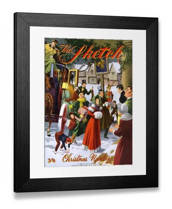 Framed Print : Christmas 1952 by Harold White Framed Print : Christmas 1952 by Harold White