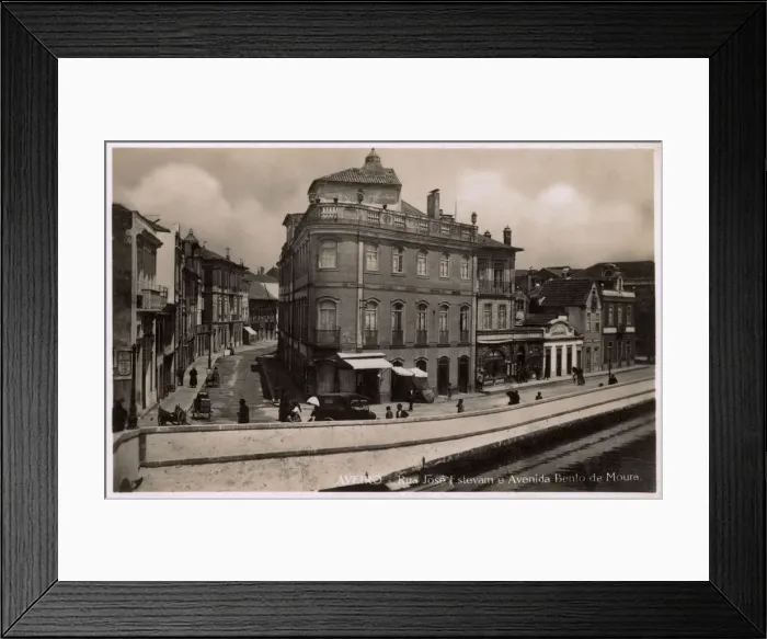 Framed Print : Rua Jose Estevao, Aveiro, Central Portugal Framed Print : Rua Jose Estevao, Aveiro, Central Portugal