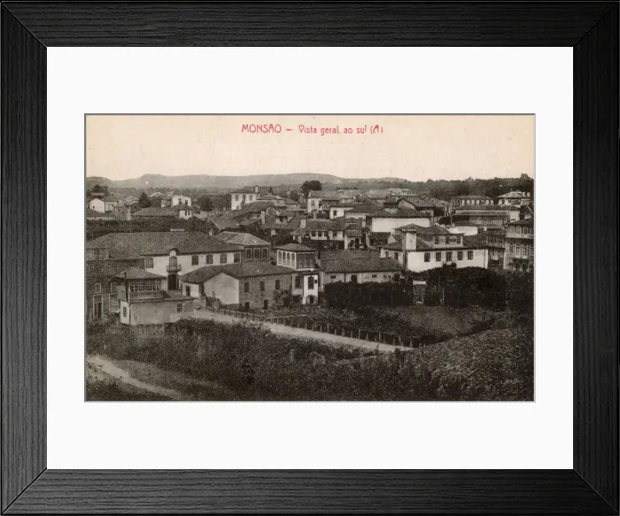 Framed Print : General view of Moncao, Viana do Castelo, northern Portugal Framed Print : General view of Moncao, Viana do Castelo, northern Portugal