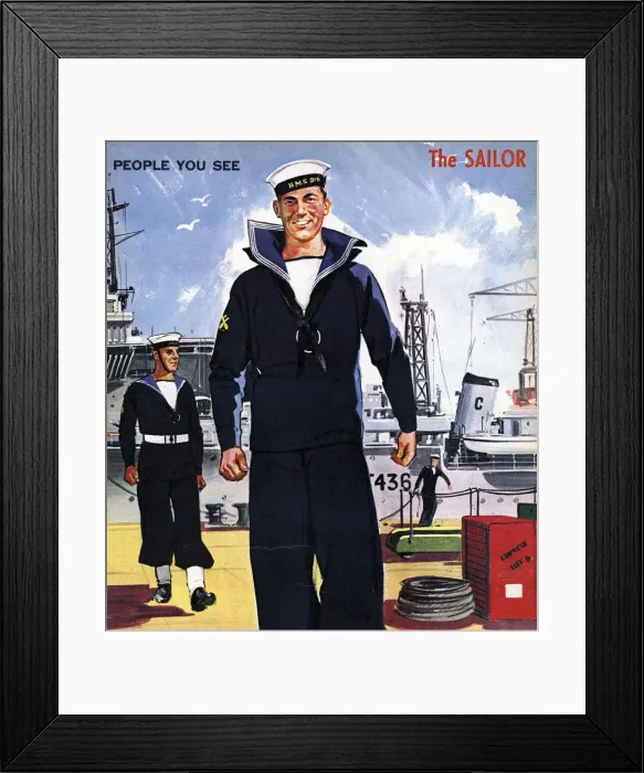 Framed Print : The Sailor Framed Print : The Sailor