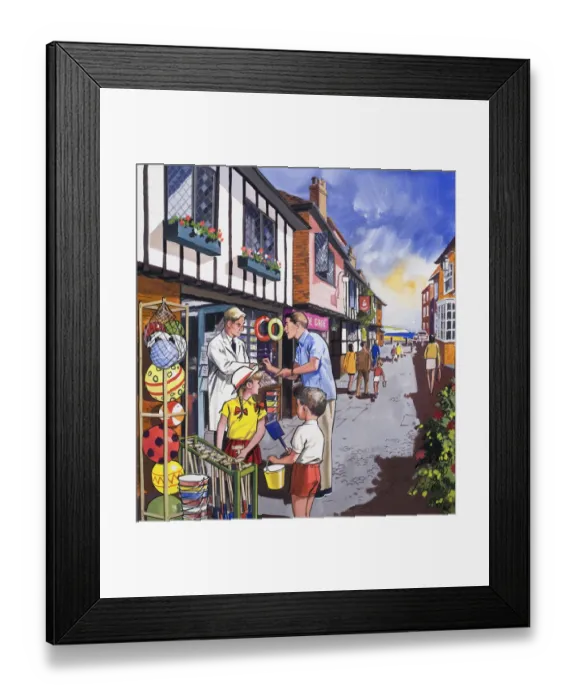 Framed Print : The Shop Keeper Framed Print : The Shop Keeper