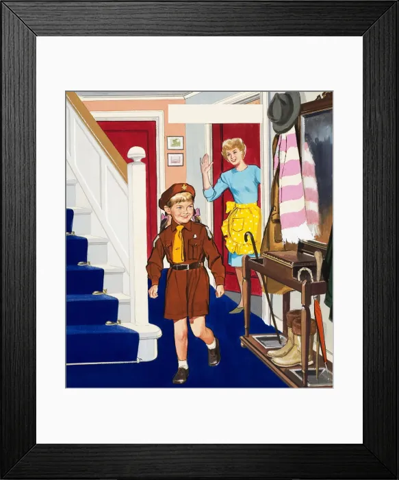 Framed Print : The Brownie Framed Print : The Brownie