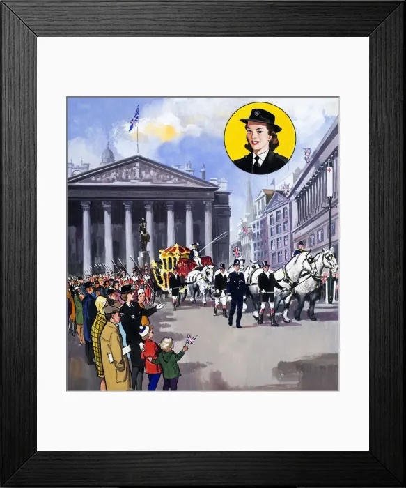 Framed Print : Policewoman Framed Print : Policewoman