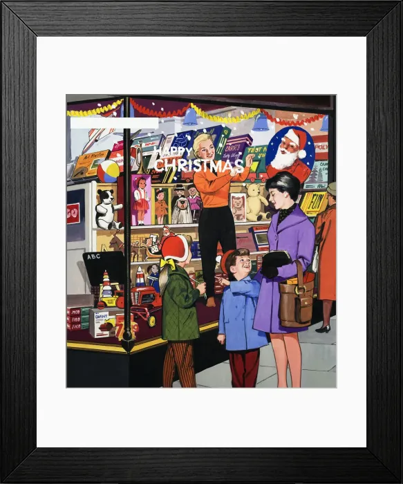 Framed Print : The Window Dresser Framed Print : The Window Dresser