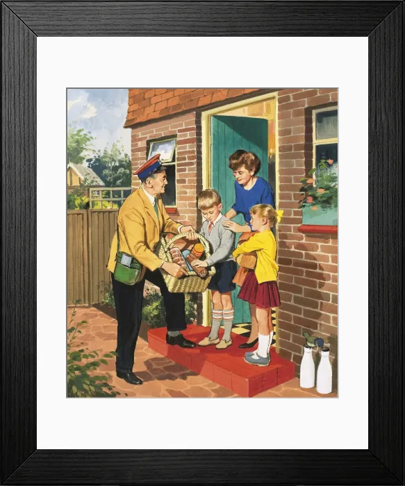 Framed Print : People You See: The Baker Framed Print : People You See: The Baker