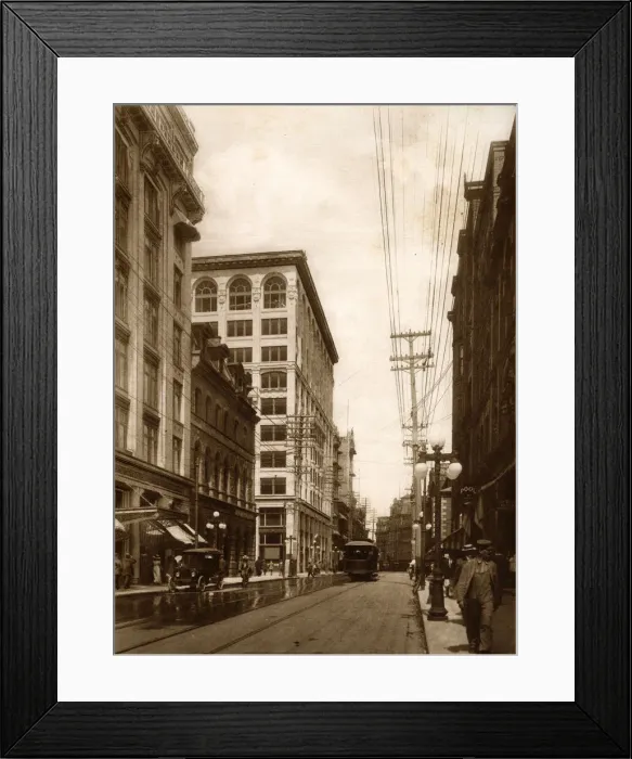 Framed Print : Sparks Street, Ottawa, Ontario, Canada Framed Print : Sparks Street, Ottawa, Ontario, Canada