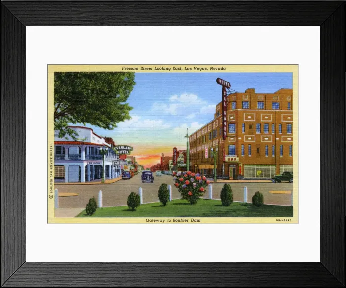 Framed Print : Fremont Street, Las Vegas, Nevada, USA Framed Print : Fremont Street, Las Vegas, Nevada, USA