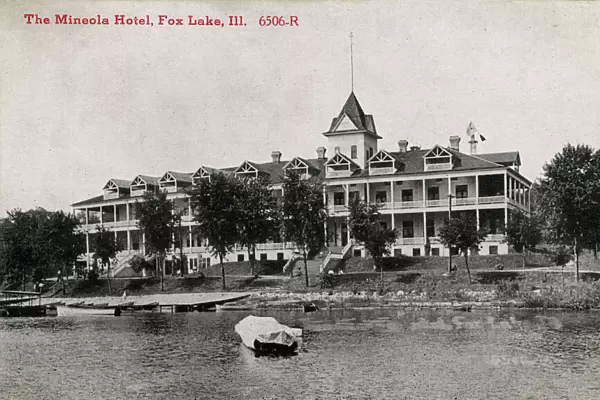 Mineola Hotel, Fox Lake, Illinois, USA