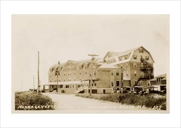Narragansett Hotel, Kennebunk Beach, Maine, USA