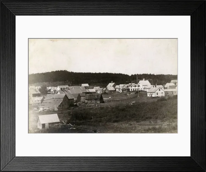 Framed Print : General view of Cutler, Washington County, Maine, USA Framed Print : General view of Cutler, Washington County, Maine, USA