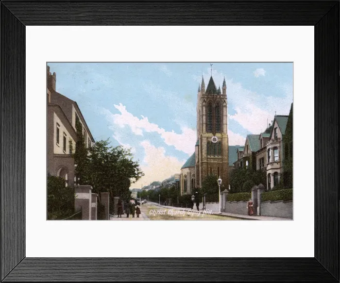 Framed Print : Christ Church, Gipsy Hill, south London Framed Print : Christ Church, Gipsy Hill, south London