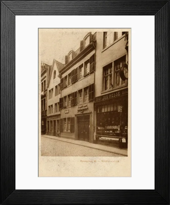 Framed Print : Beethovens house, Bonngasse, Bonn-am-Rhein, Germany Framed Print : Beethovens house, Bonngasse, Bonn-am-Rhein, Germany