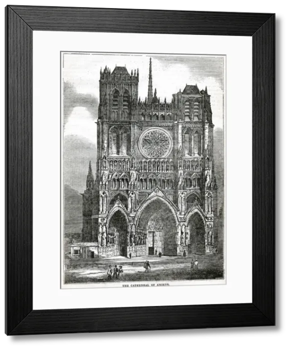Framed Print : Amiens Cathedral Framed Print : Amiens Cathedral
