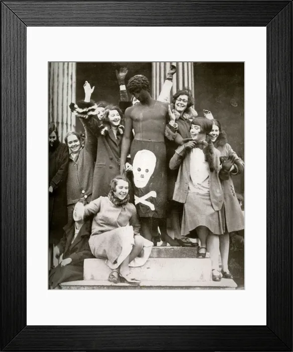 Framed Print : Women students at University College, London Rag Week Framed Print : Women students at University College, London Rag Week