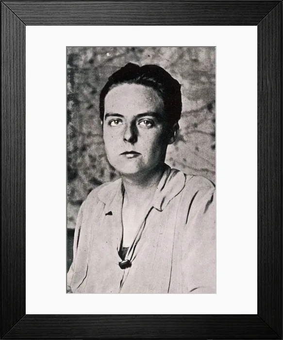 Framed Print : Miss Cotter Ludey, Managing Director of a London business Framed Print : Miss Cotter Ludey, Managing Director of a London business