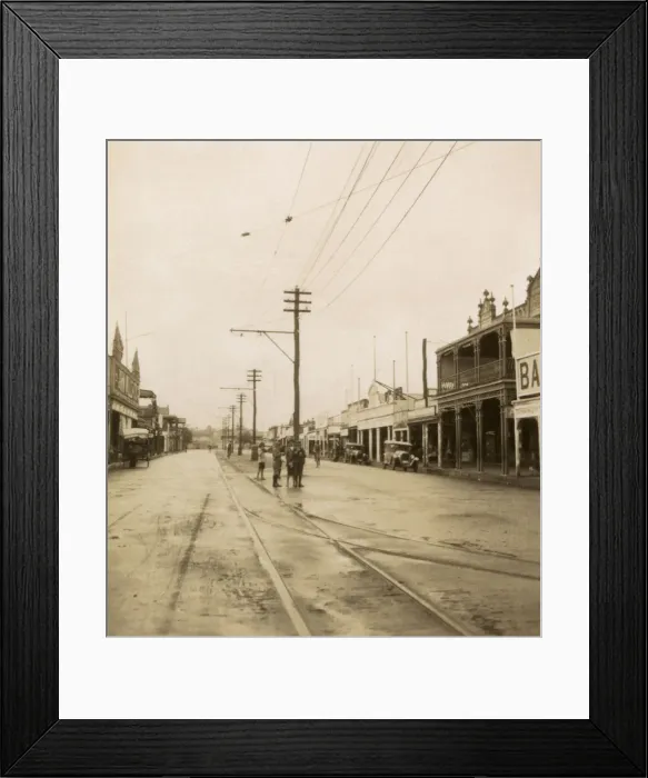 Framed Print : Street in Boulder City, Kalgoorlie, Australia Framed Print : Street in Boulder City, Kalgoorlie, Australia