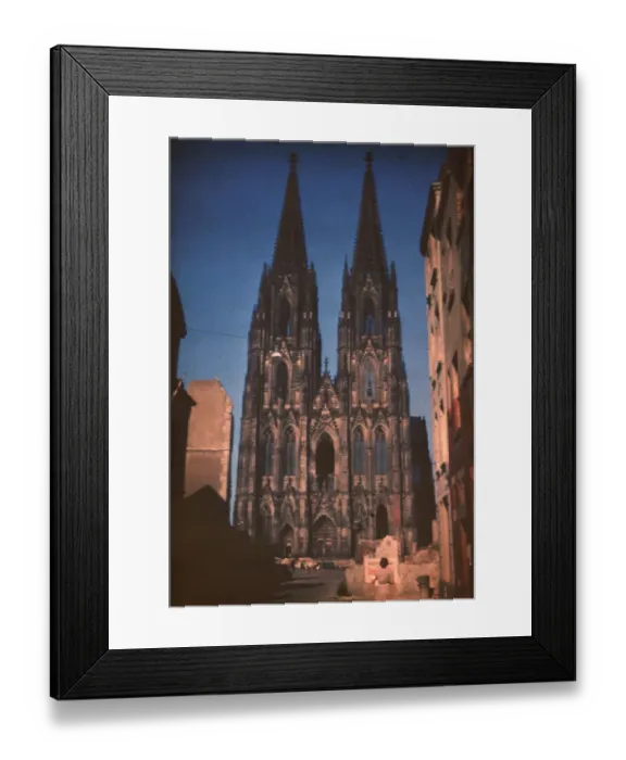 Framed Print : West front of Cologne Cathedral, Cologne, Germany Framed Print : West front of Cologne Cathedral, Cologne, Germany