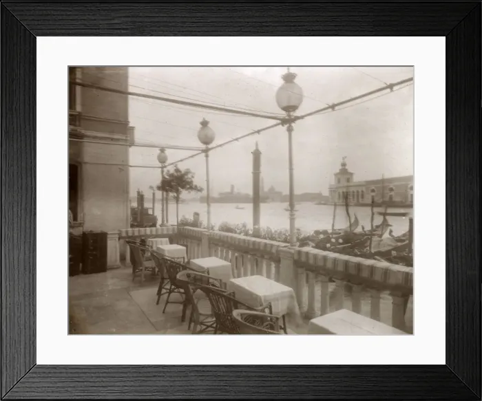 Framed Print : View from a hotel terrace, Venice, Italy Framed Print : View from a hotel terrace, Venice, Italy