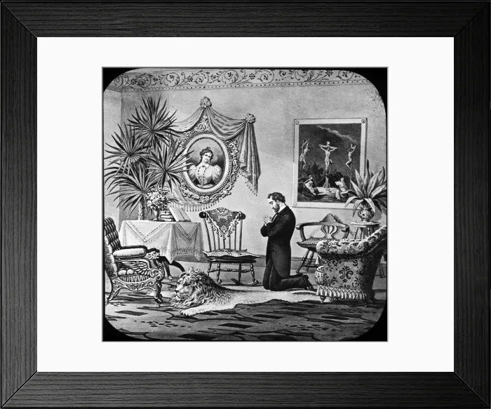 Framed Print : My Mothers Bible -- man kneeling in prayer Framed Print : My Mothers Bible -- man kneeling in prayer