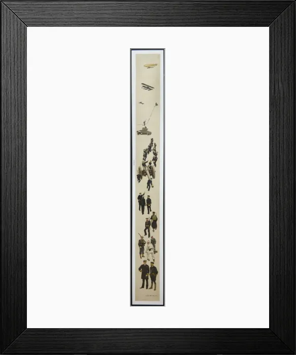 Framed Print : Naval images of our Allies, by Bert Thomas, WW1 Framed Print : Naval images of our Allies, by Bert Thomas, WW1