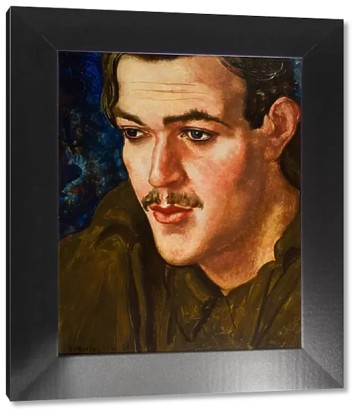 Portrait of Cosmo Clark, by Eric Kennington, WW1
