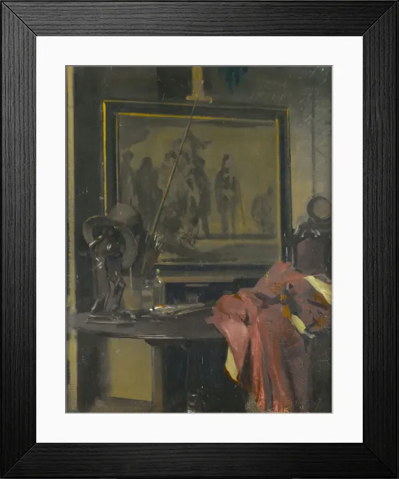 Framed Print : Interior Scene, Memories of James Pryde, WW1 Framed Print : Interior Scene, Memories of James Pryde, WW1