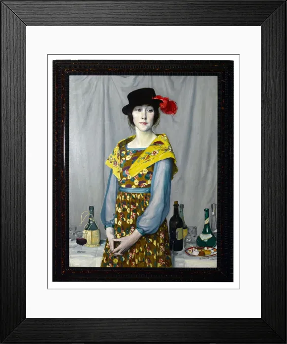 Framed Print : The Buffet, by William Strang, WW1 Framed Print : The Buffet, by William Strang, WW1