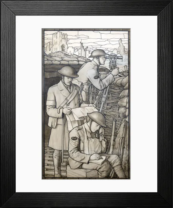 Framed Print : The Field Survey Battallion, by Ellis Martin Framed Print : The Field Survey Battallion, by Ellis Martin