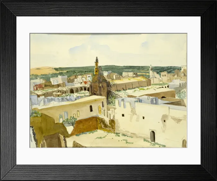 Framed Print : Palestine, by Richard Carline Framed Print : Palestine, by Richard Carline