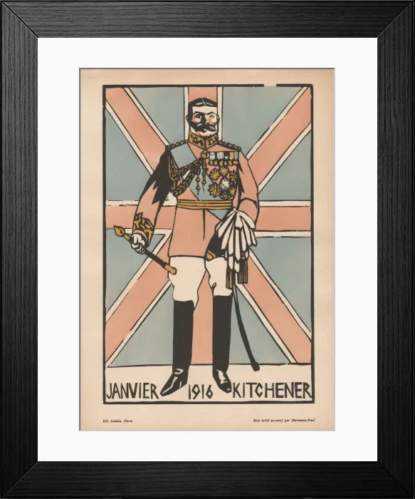 Framed Print : Calendar, January 1916, WW1 Framed Print : Calendar, January 1916, WW1