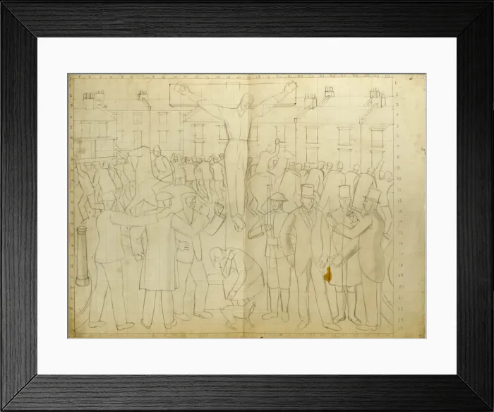 Framed Print : Drawing, An Allegory of Social Strife, by Archibald Ziegler Framed Print : Drawing, An Allegory of Social Strife, by Archibald Ziegler