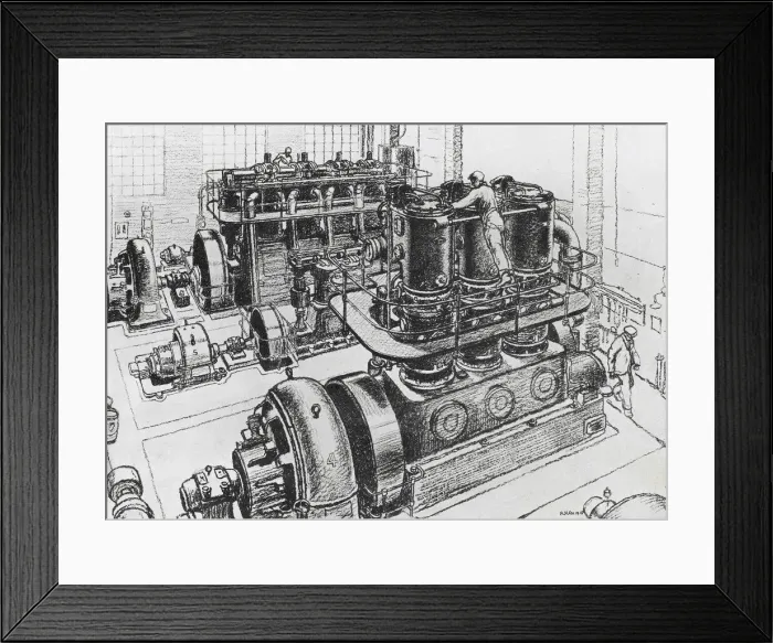 Framed Print : Westwood Works in Peterborough, WW1 Framed Print : Westwood Works in Peterborough, WW1