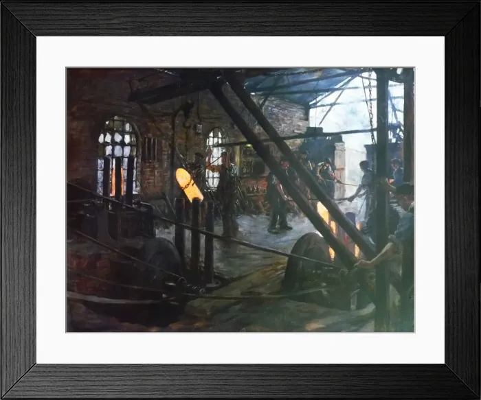 Framed Print : Shell Workers, by Stanhope Alexander Forbes, WW1 Framed Print : Shell Workers, by Stanhope Alexander Forbes, WW1