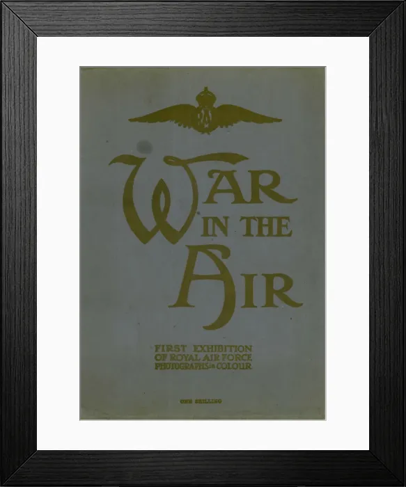 Framed Print : Front cover, War in the Air, WW1 Framed Print : Front cover, War in the Air, WW1