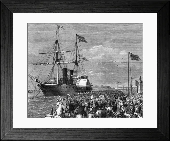 Framed Print : GARIBALDI IN ENGLAND 1864 Framed Print : GARIBALDI IN ENGLAND 1864