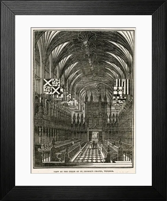 Framed Print : St. Georges Chapel, Windsor Framed Print : St. Georges Chapel, Windsor