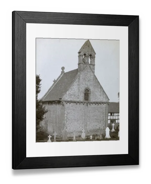 Framed Print : Church of St Mary and St David, Kilpeck, Herefordshire Framed Print : Church of St Mary and St David, Kilpeck, Herefordshire