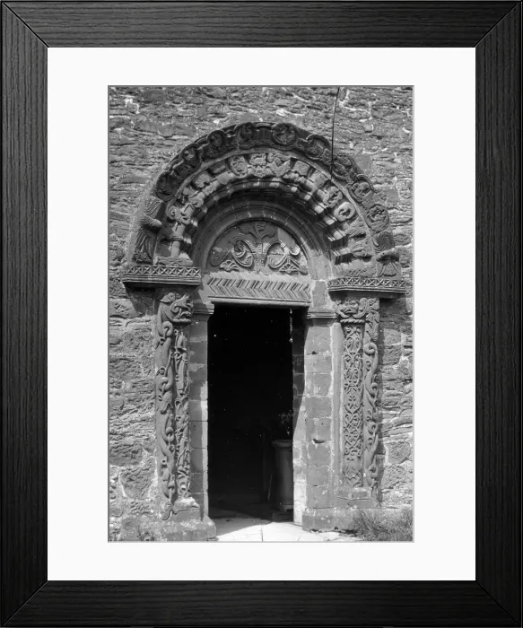 Framed Print : Church of St Mary and St David, Kilpeck, Herefordshire Framed Print : Church of St Mary and St David, Kilpeck, Herefordshire