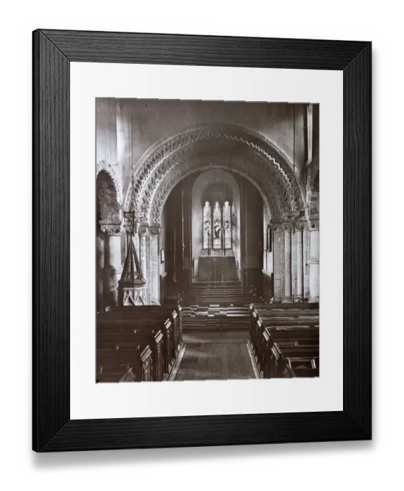 Framed Print : Interior view, St Peters Church, Northampton Framed Print : Interior view, St Peters Church, Northampton