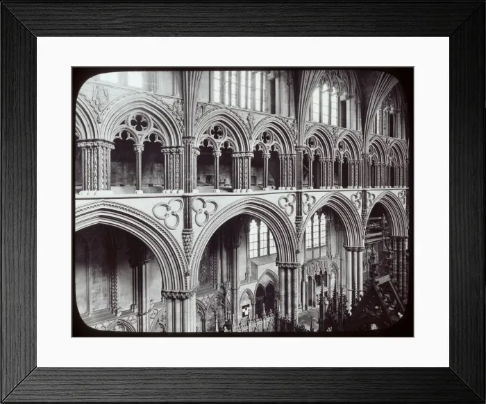 Framed Print : Triforium, Lincoln Cathedral, Lincolnshire Framed Print : Triforium, Lincoln Cathedral, Lincolnshire