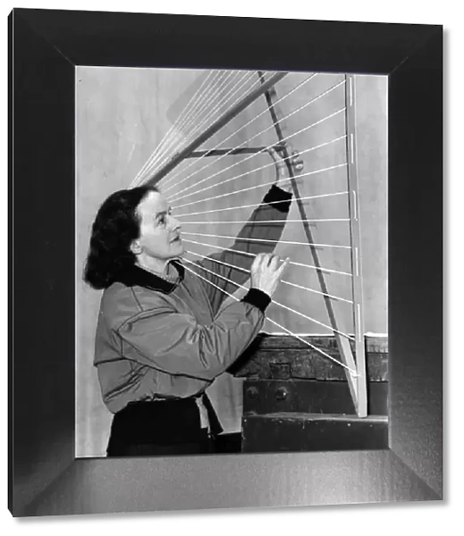 Barbara Hepworth discusses with Michael Tippett