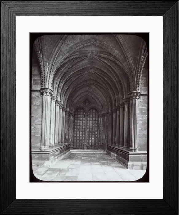 Framed Print : Galilee Porch, Lincoln Cathedral, Lincolnshire Framed Print : Galilee Porch, Lincoln Cathedral, Lincolnshire