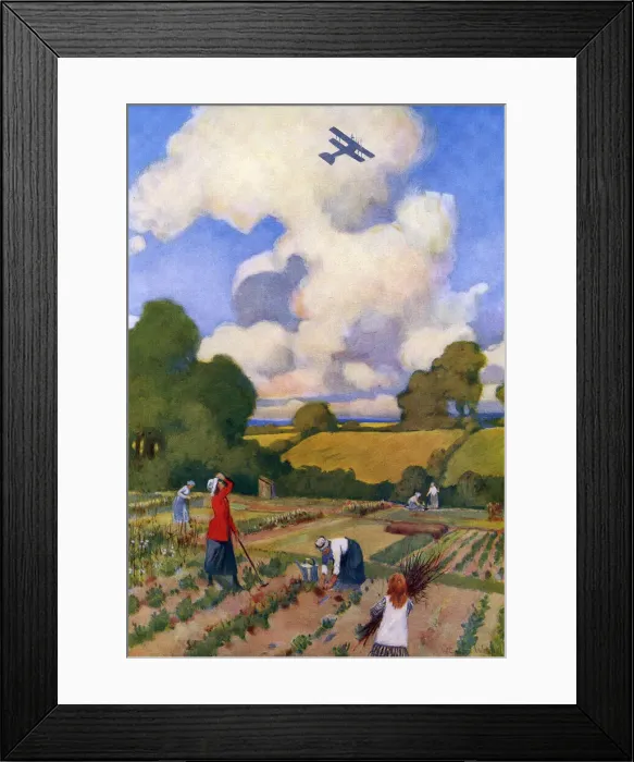 Framed Print : An Every-day Scene in 1917 by W. E. Wigfull Framed Print : An Every-day Scene in 1917 by W. E. Wigfull